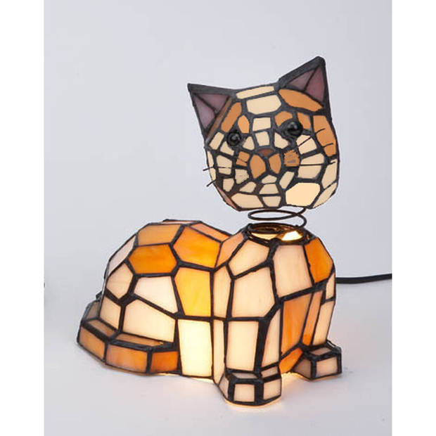 Bureaulamp Viro Iluminación Bruin 60 W 13 x 22 x 20 cm Kat