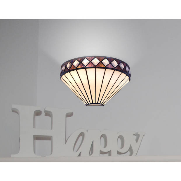 Wandlamp Viro Ilumina Wit Ijzer 60 W 30 x 22 x 14 cm