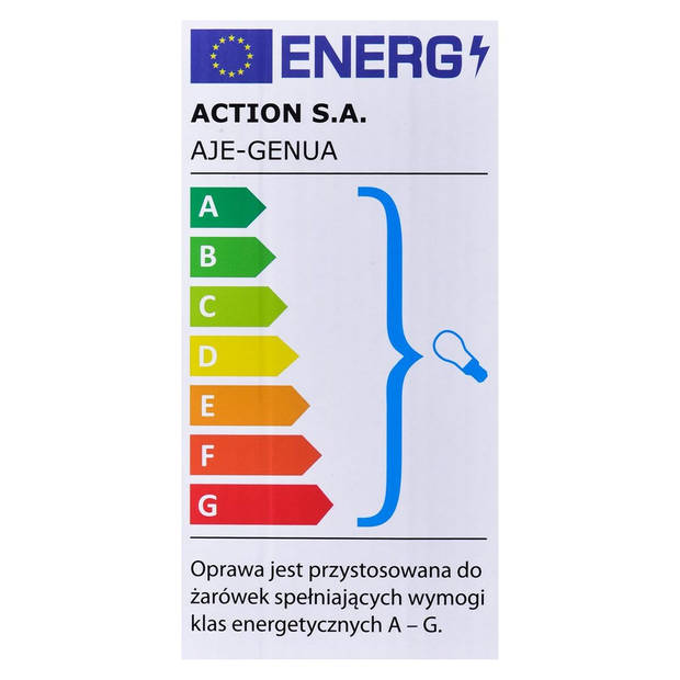 Plafondlamp Activejet AJE-GENUA Wit 12 W 36 W