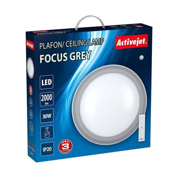 Plafondlamp Activejet LED AJE-FOCUS Wit 30 W (6500 K)