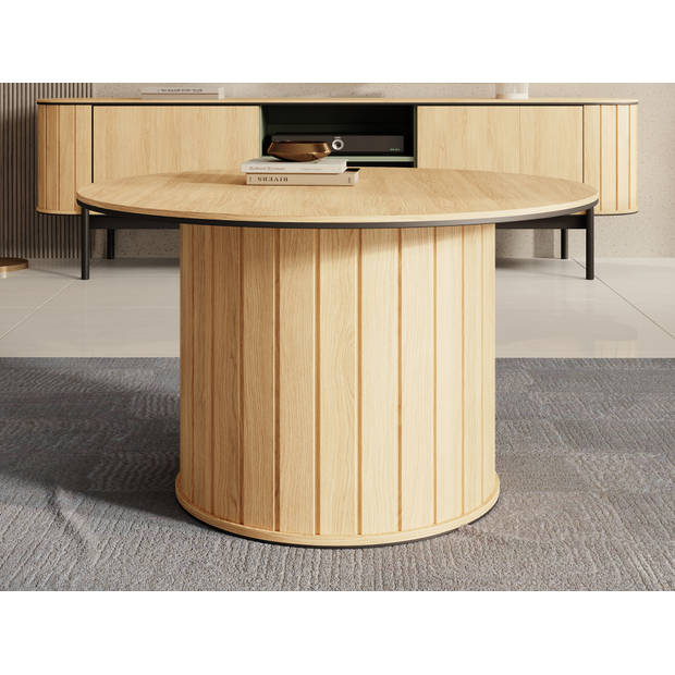 Meubella Salontafel Royale - Eiken - 80 cm