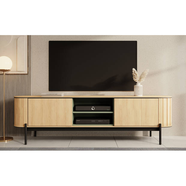 Meubella TV-Meubel Royale - Eiken - 200 cm