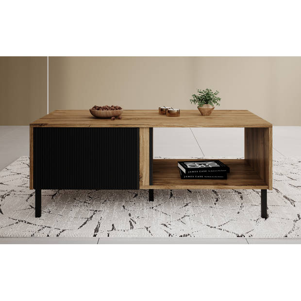 Meubella Salontafel Margareth - Eiken - 110 cm