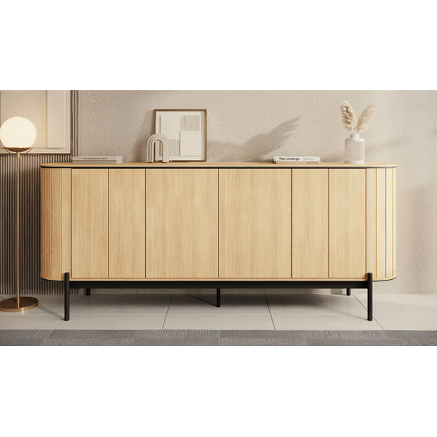 Meubella Dressoir Royale - Eiken - 200 cm