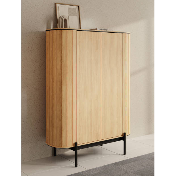 Meubella Dressoir Royale - Eiken - 107 cm