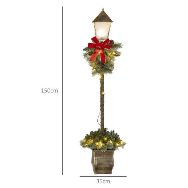 Kerstlantaarn - Kerstverlichting - Kerstversiering - Kerstdecoratie - Kerst - 150 cm