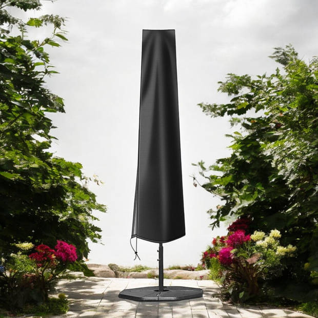 Hoes voor Zweefparasol 190 x 56 cm Parasolhoes met Rits