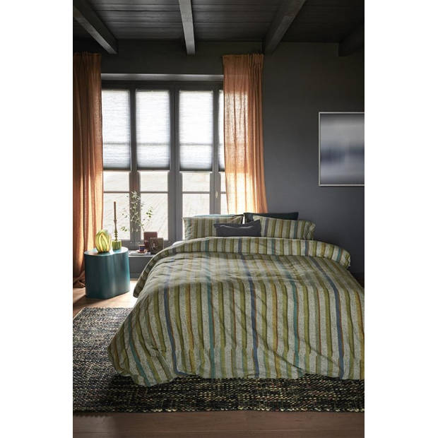 Beddinghouse Flanel Dekbedovertrek Annie Green-Lits-jumeaux (240 x 200/220 cm)