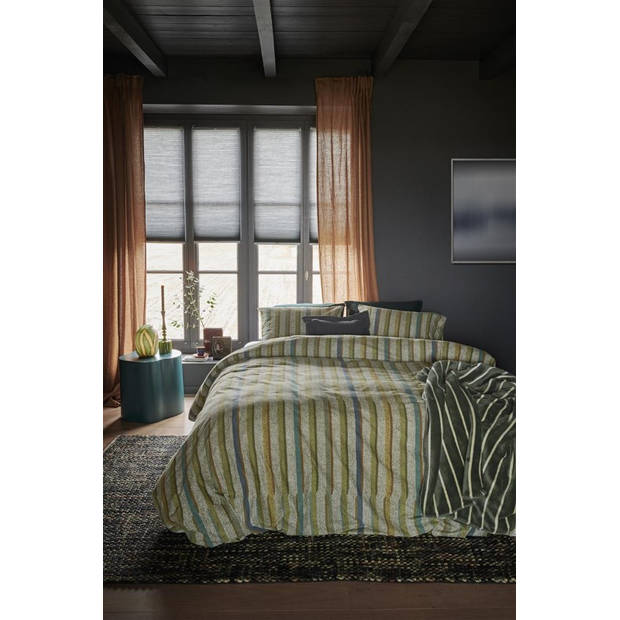 Beddinghouse Flanel Dekbedovertrek Annie Green-Lits-jumeaux (240 x 200/220 cm)