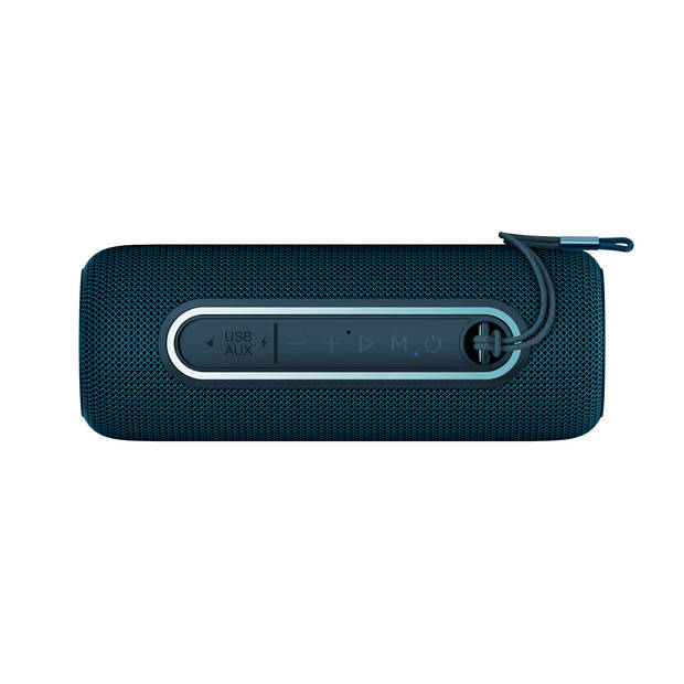 Krüger & Matz Street Draadloze Draagbare Bluetooth 5.0 Speaker Waterdicht - 20W - Blauw