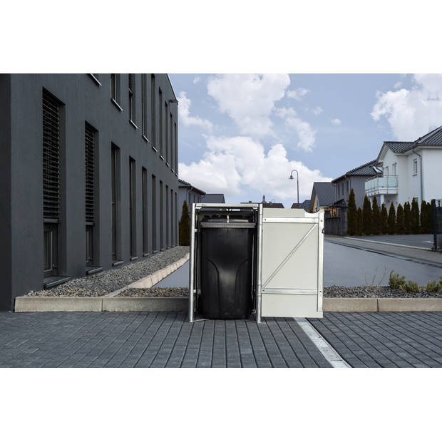 Hide® Containerombouw 1 afvalcontainer Zwart HD12401 - Kliko ombouw