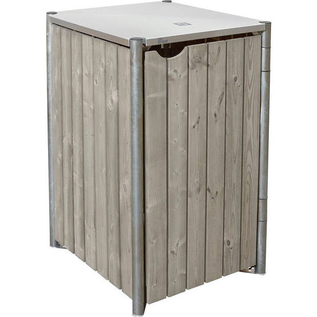 Hide® Containerombouw 1 afvalcontainer Hout HD12406 - Kliko ombouw