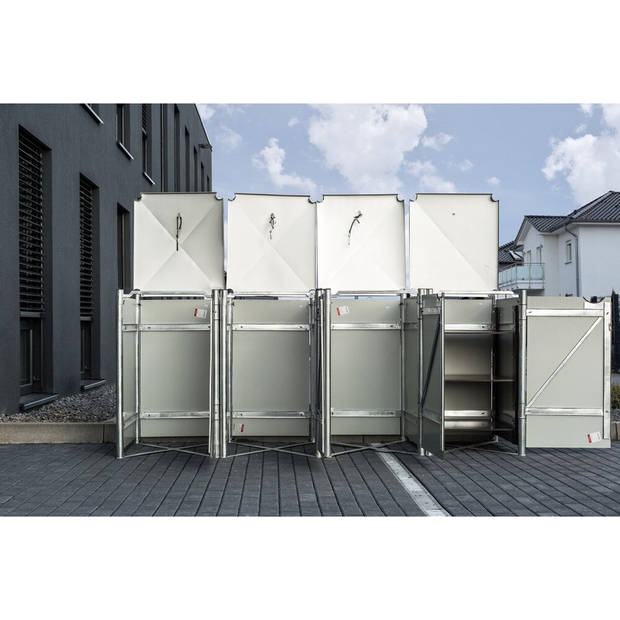 Hide® Containerombouw HD24401 Zwart - Kliko ombouw - Ombouw Afvalcontainer