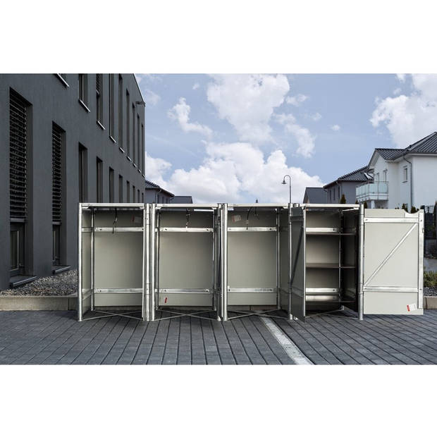 Hide® Containerombouw HD24401 Zwart - Kliko ombouw - Ombouw Afvalcontainer