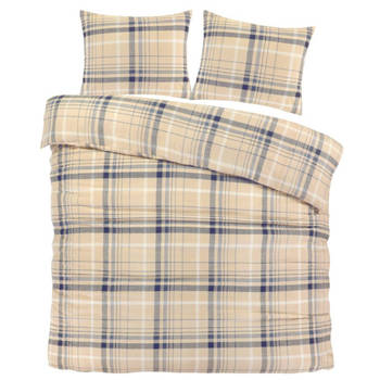 Day Dream Flanel Dekbedovertrek Solden - Lits-jumeaux - 240x200/220 cm - Beige