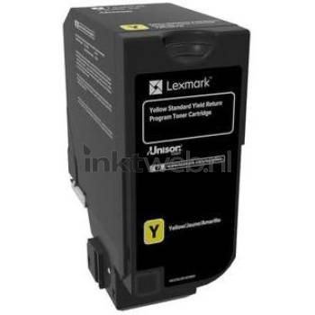 Lexmark 74C2SY0 geel toner