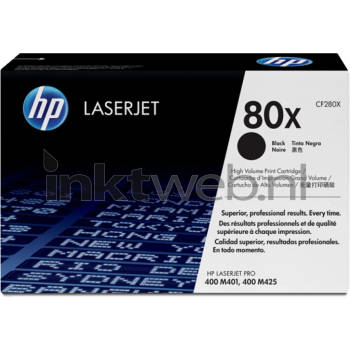 HP 80X zwart toner