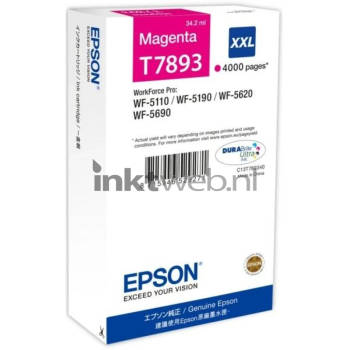 Epson T7893 magenta cartridge