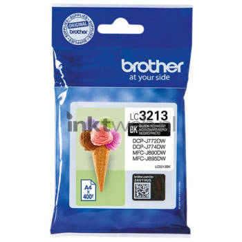 Brother LC-3213 zwart cartridge