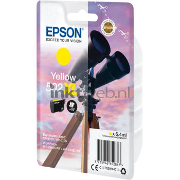 Epson 502XL geel cartridge