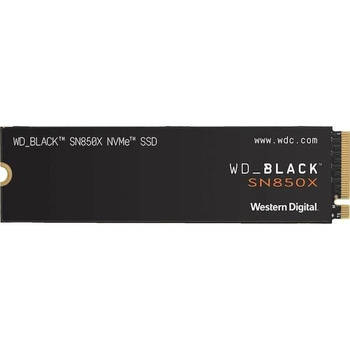 Western Digital Hard Drive SN850X - NVME SSD - 2 TB Intern - M2 -formaat - Zwart