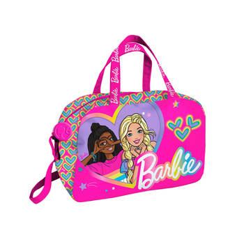 Barbie Schoudertas, Heart to Heart - 40 x 25 x 17 cm - Polyester