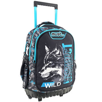 Rugzak Trolley Wolf - 44 x 34 cm - Polyester