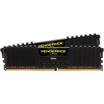 CORSAIR PC-geheugen DDR4 32GB (2*16) laag profiel (CMK32GX4M2E3200C16)