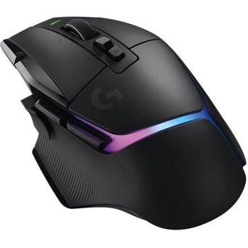 Logitech - G502 X Plus Lightspeed Mouse Gaming RVB Wireless - Lightfor Hybrid Buttons, Gaming Hero 25K - Black Sensor