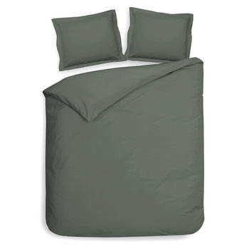 Heckettlane dekbedovertrek Puntini - Mineraal Groen - 2-Persoons 200x200/220 cm