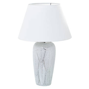 Bureaulamp Alexandra House Living Wit Zilverkleurig Keramisch 40 W 15 x 37 x 15 cm