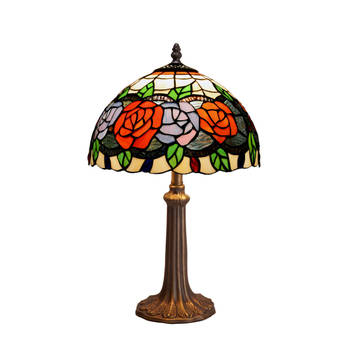 Bureaulamp Viro Rosy Bruin Zink 60 W 30 x 50 x 30 cm