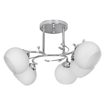 Plafondlamp Activejet AJE-IRMA 5P Wit Zwart Zilverkleurig Metaal 40 W 50,9 x 28 x 46 cm