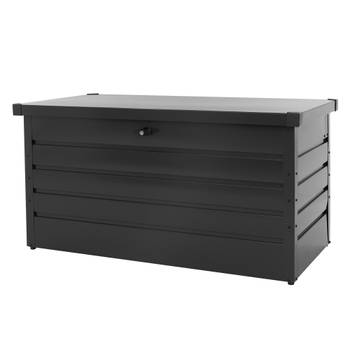 Ondersteuningsbox 350L 120x56,5x63 cm Antraciet Metaal ML-Design