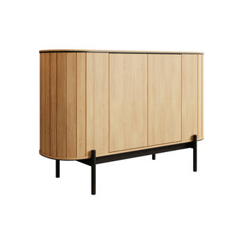 Meubella Dressoir Royale - Eiken - 124 cm