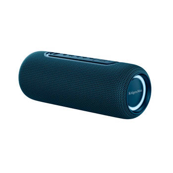 Krüger & Matz Street Draadloze Draagbare Bluetooth 5.0 Speaker Waterdicht - 20W - Blauw