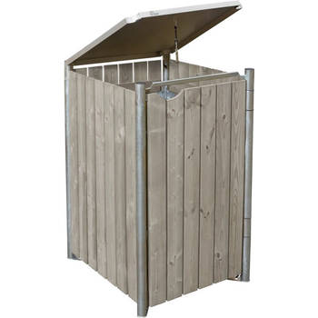 Hide® Containerombouw 1 afvalcontainer Hout HD12406 - Kliko ombouw