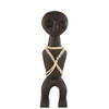 J-line - Figuur Takwimu Mangohout Zwart Large - 13x7.5x47cm