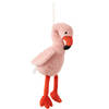 J-line - Flamingo Pluche Roze/oranje Large - 28x19.5x57cm