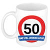 Verjaardag 50 jaar mok / beker Stil looking good - feest mokken