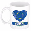 I love Europa mok / beker 300 ml - feest mokken