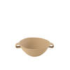 J-line - Schaal Agra Aluminium Beige - 28x23.5x9cm