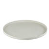 J-line - Plateau Rond Klassiek Ijzer Wit Large - 61x61x3cm