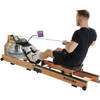 tectake® - Roeimachine - Houten roeimachine - Opvouwbare roeimachine - tot 150 kg