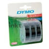 Dymo S0847730 3 pack op zwart breedte 9 mm labels