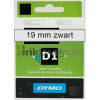 Dymo D1 zwart op transparant breedte 19 mm labels