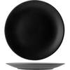 Cosy&Trendy Serena Black Plat Bord - Ø 25cm - Set-2