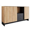 Meubella Dressoir Nigel - Eiken - 150 cm