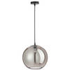 J-line - Lamp Bol Glas Spiegel Zilver Large - 30x30x220cm