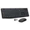 Gadgetplace Draadloos Toetsenbord met Muis Set - Stille toetsen - Qwerty - Keyboard + muis-sets - Draadloze muis